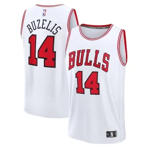 Lussuoso Matas Buzelis Chicago Bulls Fast Break Replica Player Jersey Association Edition White