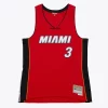 Carino Elegante Dwyane Wade Miami Heat Women's 2005/06 Hardwood Classics Swingman Jersey Red