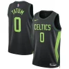 Cool Jayson Tatum Boston Celtics Nike Unisex 2024/25 Swingman Player Jersey City Edition Black