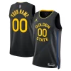 Lussuoso Resistente Golden State Warriors Jordan Brand Unisex 2024/25 Custom Swingman Jersey Statement Edition Black