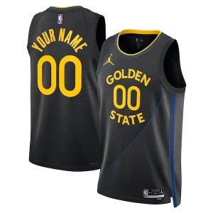 Lussuoso Resistente Golden State Warriors Jordan Brand Unisex 2024/25 Custom Swingman Jersey Statement Edition Black