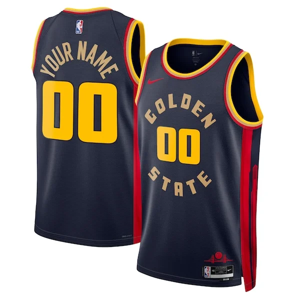 Fascinante Classico Gorgeous Golden State Warriors Nike Unisex 2024/25 Custom Swingman Jersey City Edition Navy