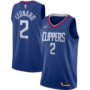 Bellissimo Accattivante Kawhi Leonard LA Clippers Nike Swingman Jersey Royal Icon Edition