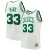 Resistente Duraturo Magnifico Larry Bird Boston Celtics Hardwood Classics 1985/86 Swingman Jersey White/Kelly Green