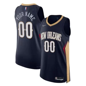 Stupendo Moderno New Orleans Pelicans Nike 2021/22 Diamond Authentic Custom Jersey Icon Edition Navy