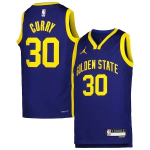 Splendido Delizioso Stephen Curry Golden State Warriors Jordan Brand Youth Swingman Jersey Statement Edition Blue