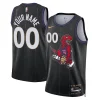 Bellissimo Magnifico Splendido Toronto Raptors Nike Unisex 2024/25 Custom Swingman Jersey City Edition Black
