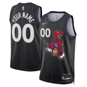 Bellissimo Magnifico Splendido Toronto Raptors Nike Unisex 2024/25 Custom Swingman Jersey City Edition Black