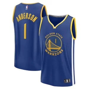 Fascinante Duraturo Kyle Anderson Golden State Warriors Youth Fast Break Replica Player Jersey Icon Edition Royal