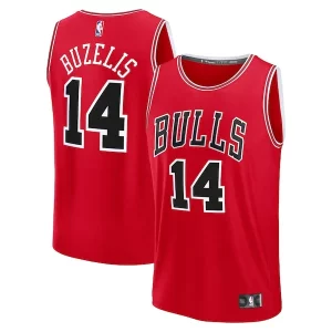 Duraturo Prestigioso Elegante Matas Buzelis Chicago Bulls Fast Break Replica Player Jersey Icon Edition Red