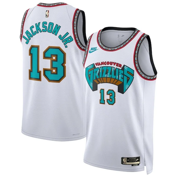 Robusto Sofisticato Duraturo Jaren Jackson Jr. Memphis Grizzlies Nike Unisex 2024/25 Swingman Jersey White Classic Edition
