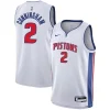 Comodo Ottimo Eccezionale Cade Cunningham Detroit Pistons Nike Youth Swingman Jersey Association Edition White