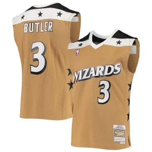 Elegante Sofisticato Robusto Caron Butler Washington Wizards 2001/02 Hardwood Classics Swingman Jersey Gold