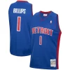 Meraviglioso Delizioso Fantastico Chauncey Billups Detroit Pistons 2003/04 Hardwood Classics Swingman Jersey Royal
