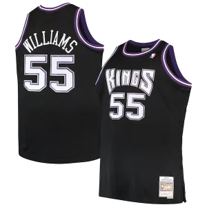 Splendido Incantevole Fantastico Jason Williams Sacramento Kings Big & Tall 2000/01 Hardwood Classics Swingman Jersey Black