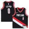 Cool Damian Lillard Portland Trail Blazers Nike Preschool Swingman Player Jersey Icon Edition Black