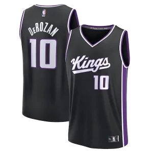 Raffinato DeMar DeRozan Sacramento Kings Fast Break Replica Player Jersey Icon Edition Black