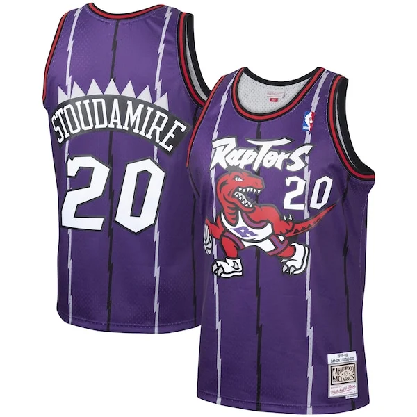 Duraturo Damon Stoudamire Toronto Raptors 1995/96 Hardwood Classics Swingman Jersey Purple