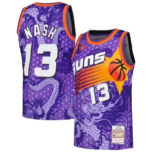 Duraturo Delizioso Incantevole Steve Nash Phoenix Suns 1996/97 Hardwood Classics Asian Heritage 6.0 Swingman Throwback Player Jersey Purple