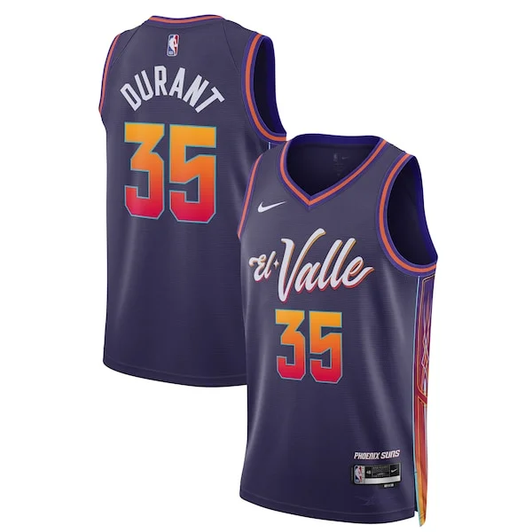 Gorgeous Versatile Lussuoso Kevin Durant Phoenix Suns Nike Unisex 2023/24 Swingman Jersey Purple City Edition