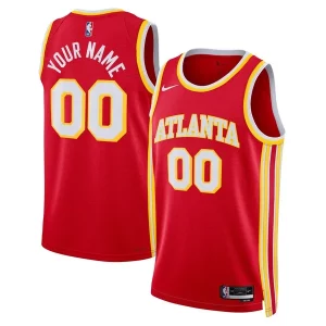 Resistente Atlanta Hawks Nike Unisex Swingman Custom Jersey Red Icon Edition