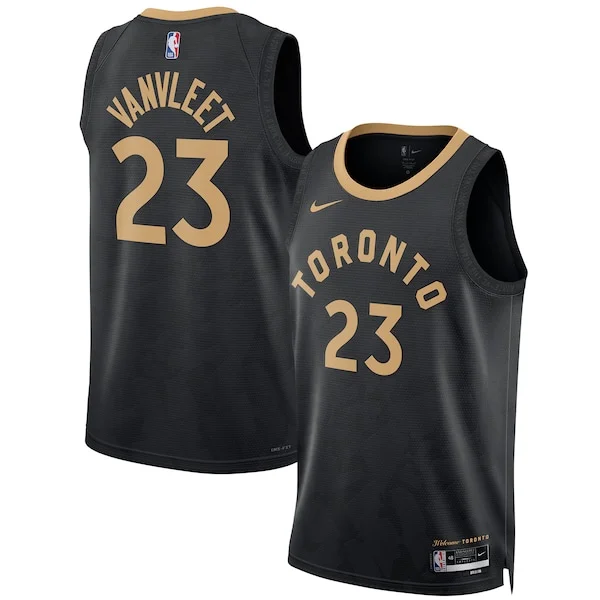 Raffinato Magnifico Splendido Fred VanVleet Toronto Raptors Nike Unisex 2022/23 Swingman Jersey City Edition Black