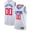 Lussuoso Fantastico LA Clippers Nike Unisex Swingman Custom Jersey White Association Edition