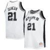 Lussuoso Elegante Tim Duncan San Antonio Spurs Big & Tall Hardwood Classics 1998/99 Swingman Jersey White/Black