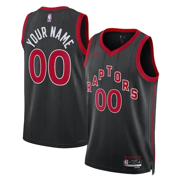 Versatile Prestigioso Classico Toronto Raptors Jordan Brand Unisex 2022/23 Swingman Custom Jersey Statement Edition Black