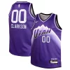 Sofisticato Jordan Clarkson Utah Jazz Nike Youth Swingman Replica Jersey City Edition Purple