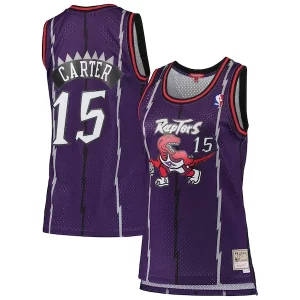 Attraente Gorgeous Vince Carter Toronto Raptors Women's 1998/99 Hardwood Classics Swingman Jersey Purple