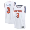 Prestigioso Josh Hart New York Knicks Fast Break Replica Player Jersey Association Edition White