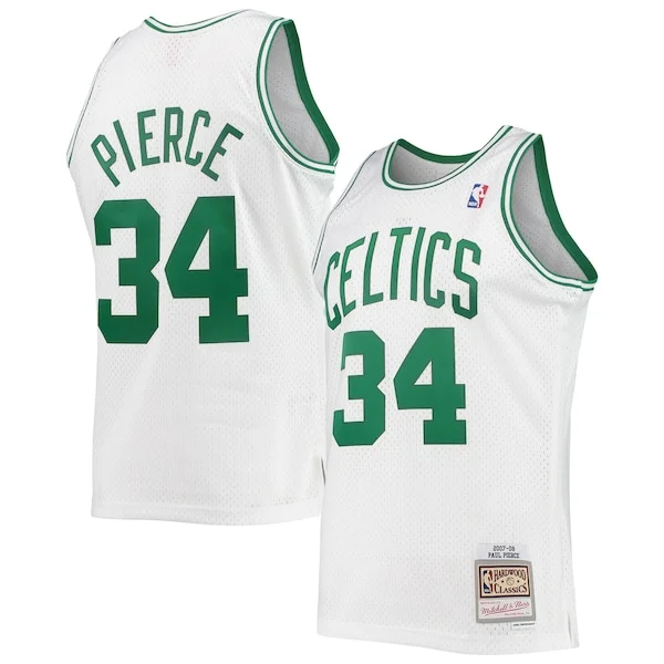 Splendido Paul Pierce Boston Celtics Hardwood Classics Swingman Jersey White/Kelly Green
