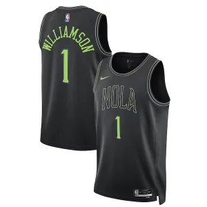Accattivante Raffinato Splendido Zion Williamson New Orleans Pelicans Nike Unisex 2023/24 Swingman Jersey Black City Edition