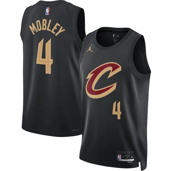 Classico Prestigioso Duraturo Evan Mobley Cleveland Cavaliers Jordan Brand Unisex Swingman Jersey Statement Edition Black