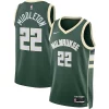 Pratico Bellissimo Khris Middleton Milwaukee Bucks Nike Unisex Swingman Jersey Icon Edition Hunter Green