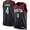 Magnifico Sofisticato Elegante Jalen Green Houston Rockets Jordan Brand Unisex Swingman Jersey Statement Edition Black
