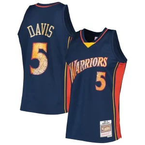 Cool Sofisticato Baron Davis Golden State Warriors 2006/07 Hardwood Classics NBA 75th Anniversary Diamond Swingman Jersey Royal
