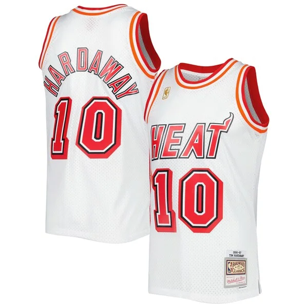 Lussuoso Versatile Meraviglioso Tim Hardaway Miami Heat Hardwood Classics Swingman Jersey White