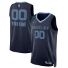 Delizioso Memphis Grizzlies Nike 2021/22 Diamond Swingman Custom Jersey Icon Edition Navy