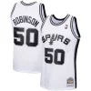 Eccezionale Lussuoso David Robinson San Antonio Spurs 1998/99 Hardwood Classics Swingman Jersey White