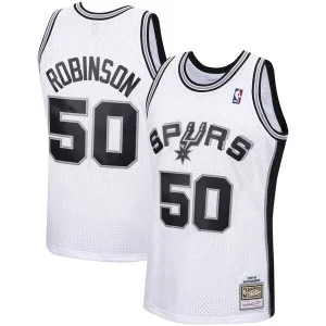 Eccezionale Lussuoso David Robinson San Antonio Spurs 1998/99 Hardwood Classics Swingman Jersey White