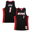 Elegante Trendy Fascinante Chris Bosh Miami Heat Hardwood Classics Swingman Jersey Black