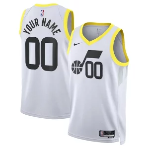 Gorgeous Duraturo Utah Jazz Nike Unisex Swingman Custom Jersey White Association Edition