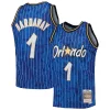 Cool Trendy Meraviglioso Penny Hardaway Orlando Magic Hardwood Classics 1994/95 Lunar New Year Swingman Jersey Blue