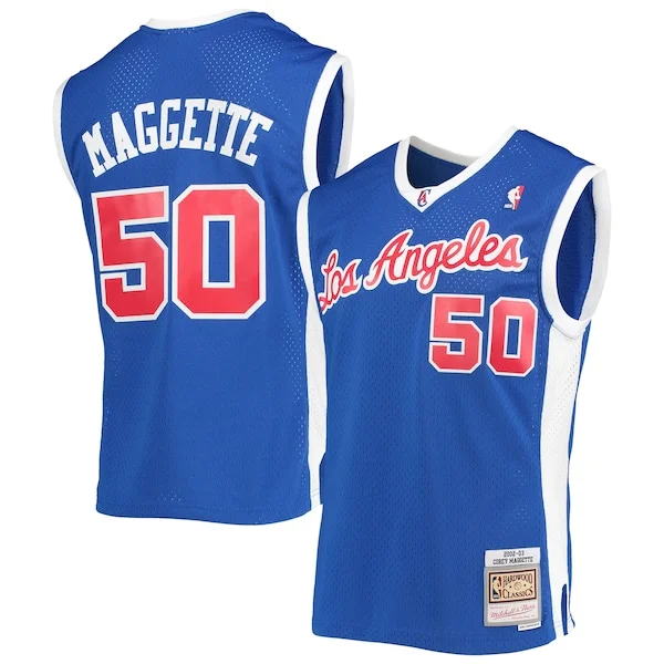 Fascinante Corey Maggette LA Clippers 2001/02 Hardwood Classics Swingman Jersey Royal
