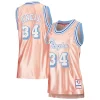 Prestigioso Resistente Fantastico Shaquille O'Neal Los Angeles Lakers Women's 75th Anniversary Rose Gold 1996 Swingman Jersey Pink