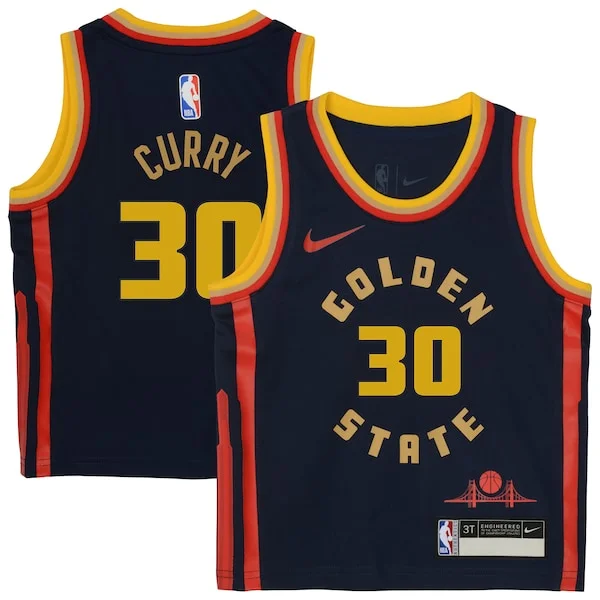 Raffinato Meraviglioso Pratico Stephen Curry Golden State Warriors Nike Preschool 2024/25 Swingman Player Jersey City Edition Navy