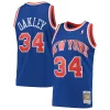 Ottimo Raffinato Charles Oakley New York Knicks Hardwood Classics Swingman Jersey Blue