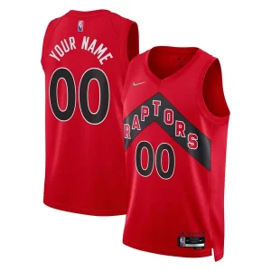 Trendy Cool Stupendo Toronto Raptors Nike 2021/22 Diamond Swingman Custom Jersey Icon Edition Red
